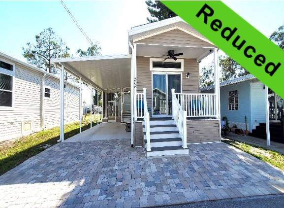 Ruskin, FL Mobile Home for Sale located at 2206 Chaney Dr, Lot 366 River Vista Rv Village